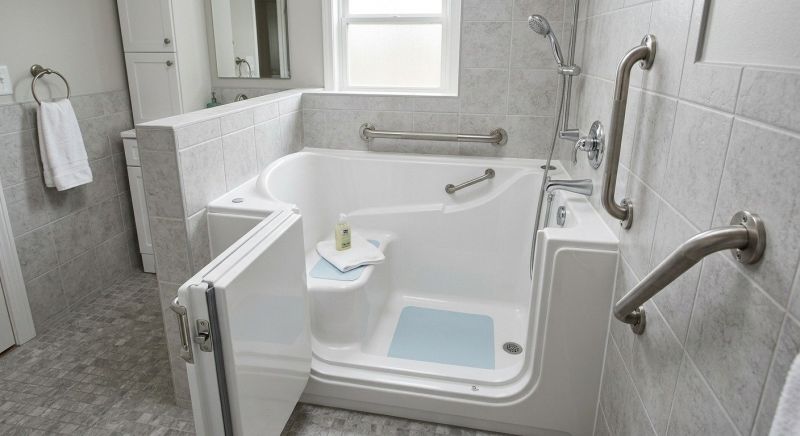 Accessible Tub Installation detail